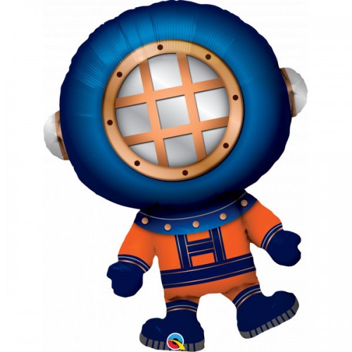Folieballon diepzee duiker