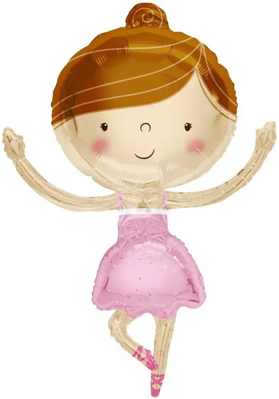 Folieballon ballerina
