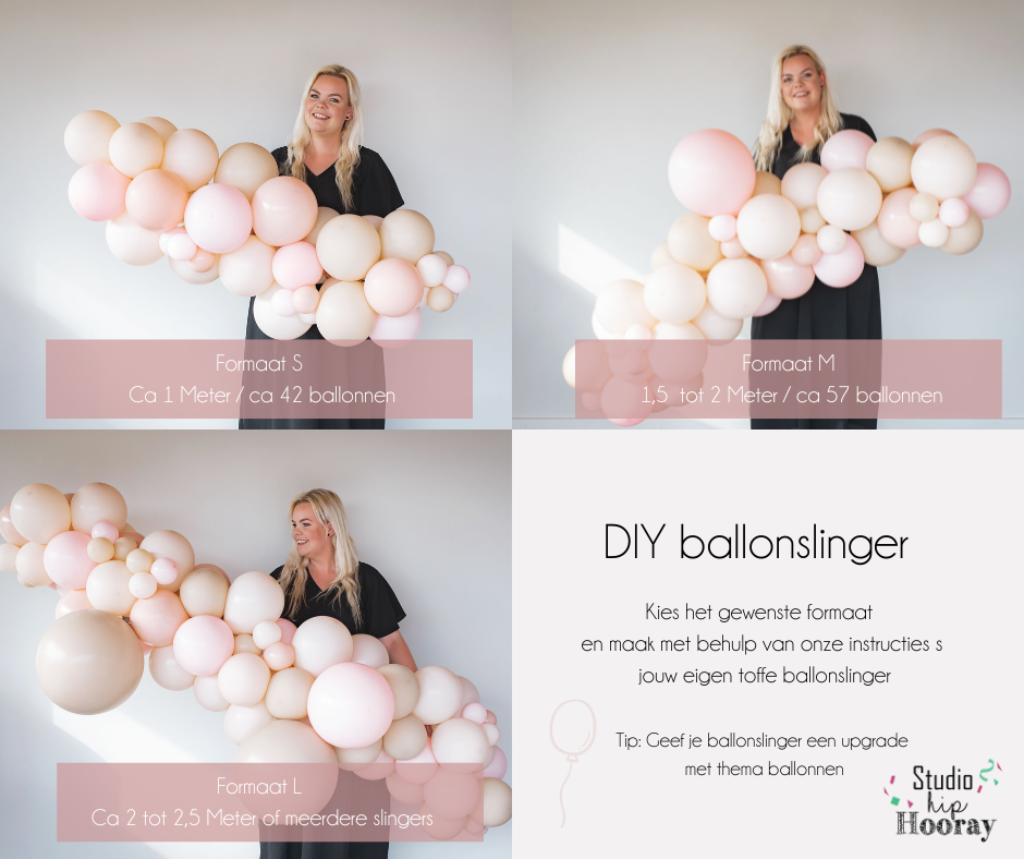 DIY Ballonslinger: Rose all day