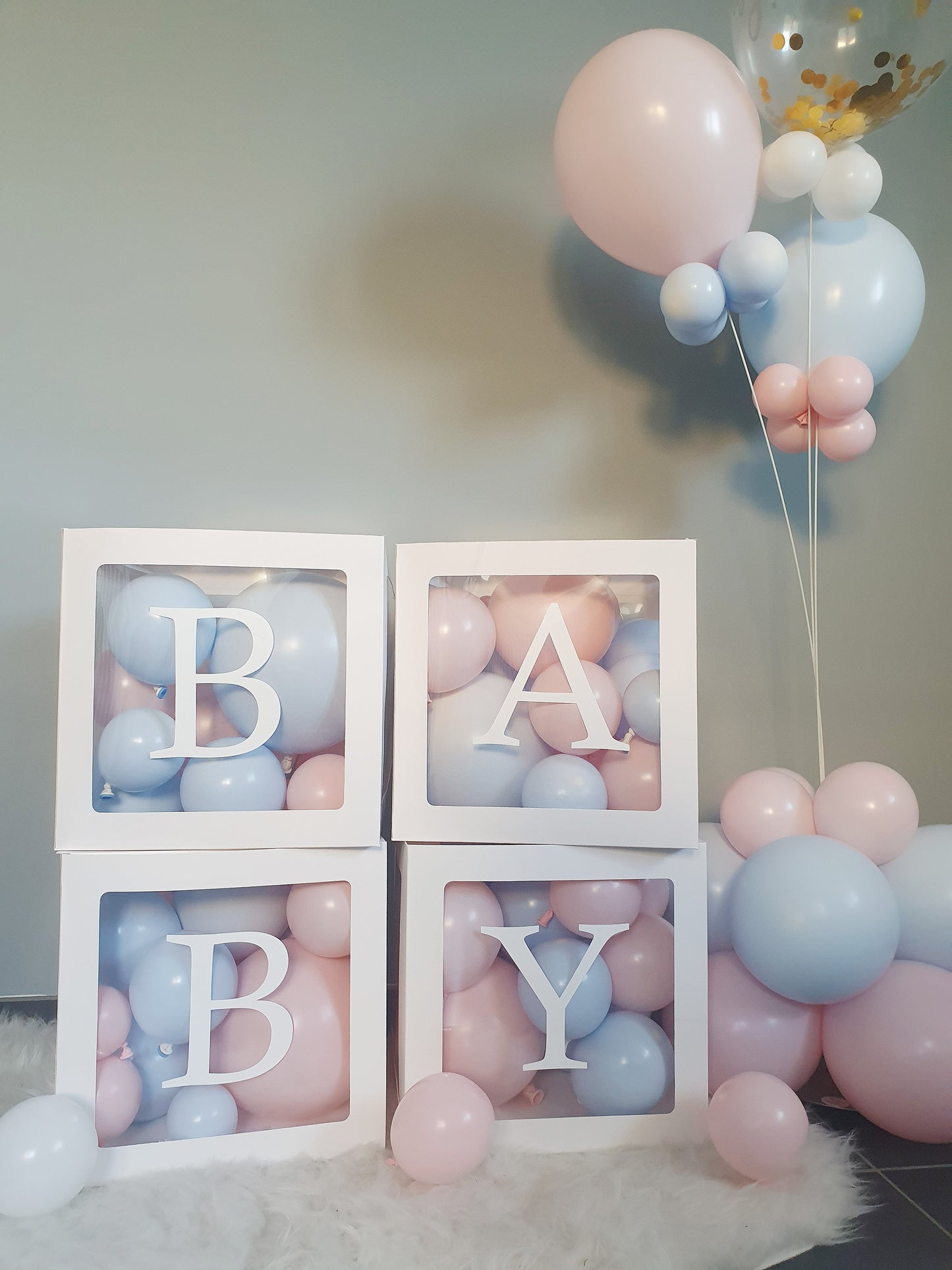 Baby ballonbox set