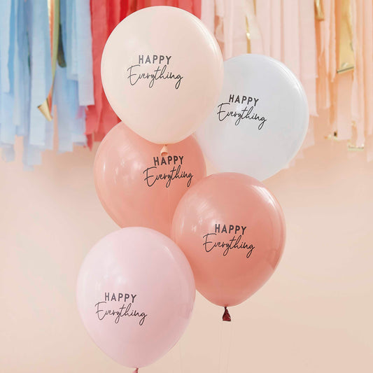 Happy everything pastel ballonnenset