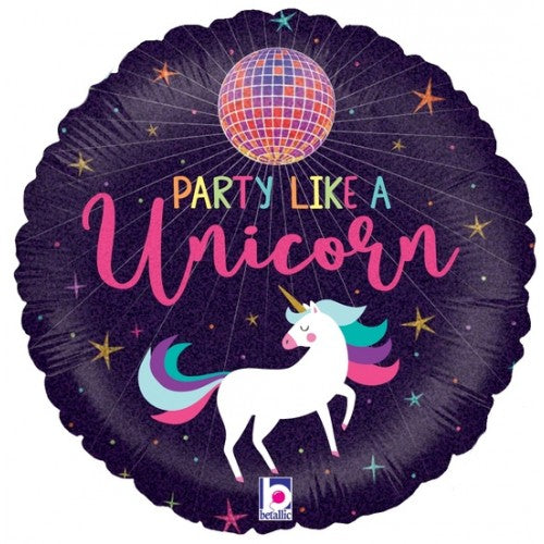 Folieballon party like a unicorn