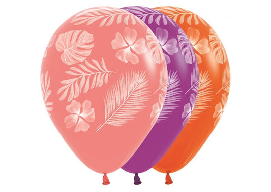 Bedrukte ballon: tropical paradise