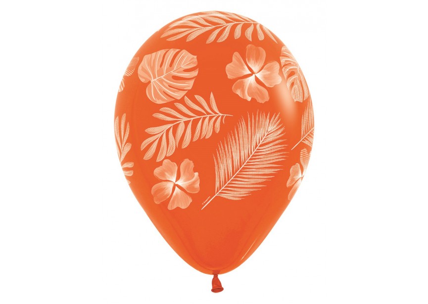 Bedrukte ballon: tropical paradise