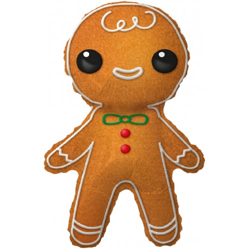 Folieballon gingerbread man