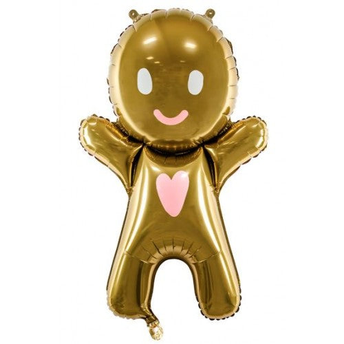 Folieballon gingerbread man