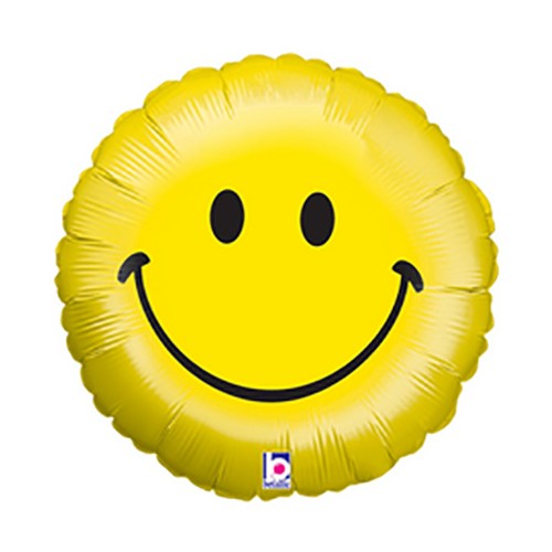 Folieballon smiley