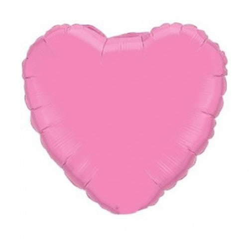 Folieballon hart roze