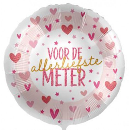 Folieballon voor de liefste meter