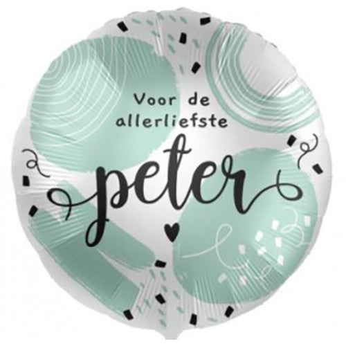 Folieballon voor de allerliefste peter