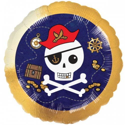 Folieballon pirate skeleton