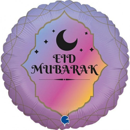 Folieballon Eid Mubarak maan