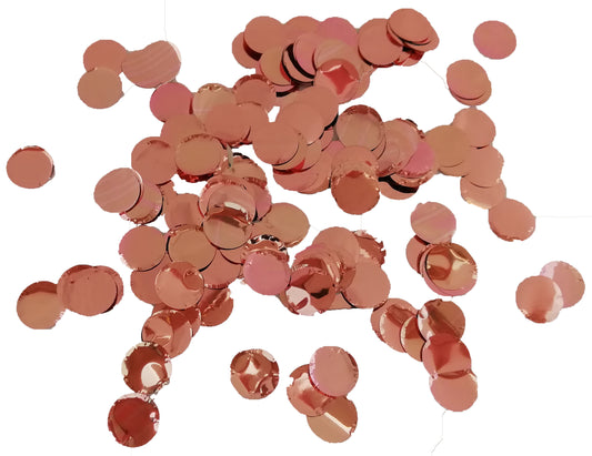 Rose gouden metallic confetti