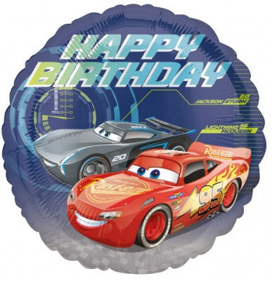 Folieballon Disney Cars happy birthday